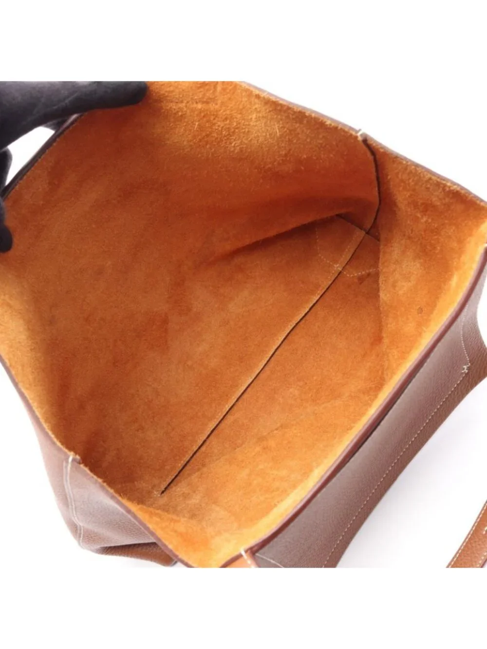 Hermes Tote Cover Series 31 Gold Leather